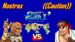 Street Fighter II' - Champion Edition - Nostrax🇦🇷 vs ((Caution))🇧🇷 - 21/9/2021 - VIVO 428