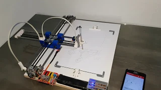 Drawbot coreXY bluetooth - arduino & CNC Shield