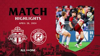 MATCH HIGHLIGHTS | Toronto FC vs. New England Revolution - April 20, 2024