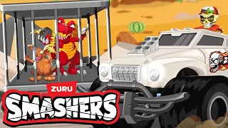 Breakdown Takedown + More | Monster Truck Series Compilation | Cartoons for Kids | Zuru