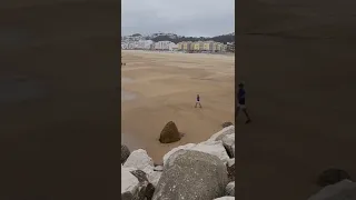 Big wave at Nazare Beach ⛱