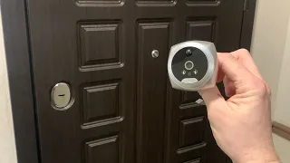 Видеоглазок на дверь с датчиком движения