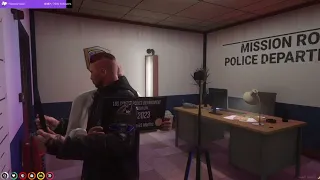 "What are you in for?" James Randall finds a member of his gang going to JAIL - Nopixel