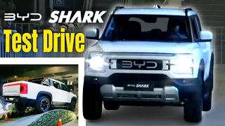 BYD Shark Pickup Truck Test Drive at World Premiere