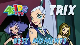 Winx Club | TRIX Iconic Moments (4KIDS) | Season 1 Compilation!