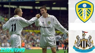 Leeds vs Newcastle 25/09/1999- Premier League 1999/2000