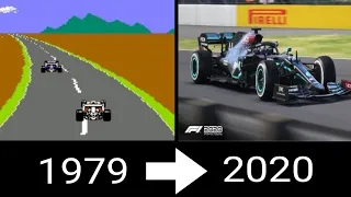 Evolution of F1 Games 1979-2020