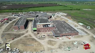 WRA Architects | Ponder ISD High School | April 2023 | Construction Update