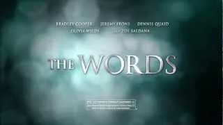 "The Words" - Struggle, Stars Olivia Wilde, Bradley Cooper and Jemermy Irons