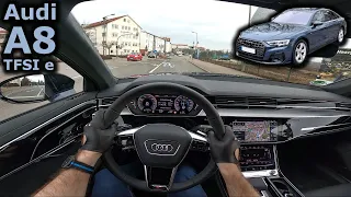 2022 Audi A8 TFSI e quattro (facelift) | POV test drive