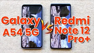 Samsung Galaxy A54 5G vs Redmi Note 12 Pro+ Antutu Test