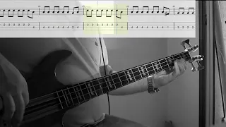 Bruce Springsteen - Dancing In the Dark Bass Cover with TAB