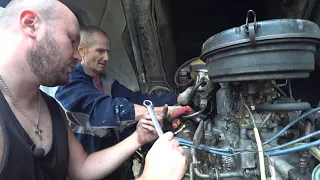 ПЕРВЫЙ ЗАПУСК нового двигателя ГАЗ 66. Наконец-то!
