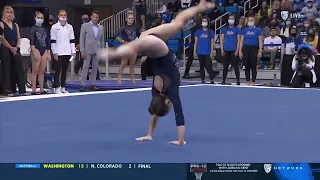 Norah Flatley Near Perfect Floor UCLA vs UC Davis 2022 9.975