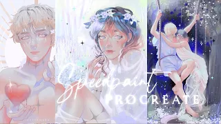 Speedpaint (PROCREATE compilation)