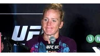 Holly Holm: Absolutely Ronda Rousey Deserves a Rematch