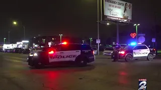 Police looking for suspects wanted in quadruple shooting at W. Houston club that injured security