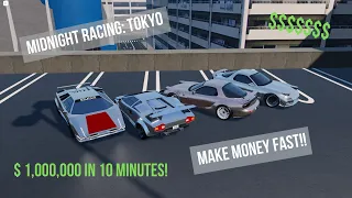 How To Make Money Fast On Midnight Racing: Tokyo Roblox