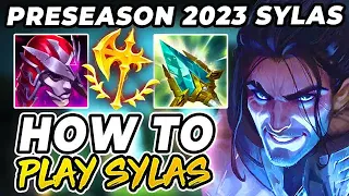 HOW TO PLAY SYLAS IN SEASON 13! | Season 13 Sylas Guide | Sylas Mid | S13 Sylas Gameplay