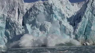 GLACIER CLAVING_15 Amazing Collapses, TSUNAMI WAVES and ICBERGS