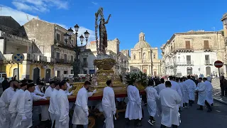 Uscita e Processione mattutina del Cristo Risorto ‘23. Paternò (CT)