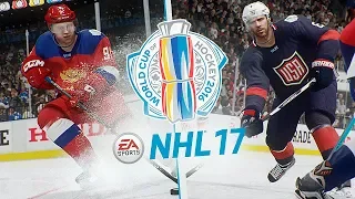 ФИНАЛ КУБКА МИРА - РОССИЯ vs США - ЛУЧШИЙ РЕЖИМ В NHL 17