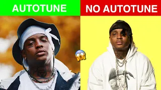 *GENIUS INTERVIEW VS REAL SONG* (Autotune vs No Autotune) PART 2