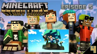 Продолжение приключений! || Прохождение Minecraft Story Mode Season 1 - Episode 5-6 [Stream 4]