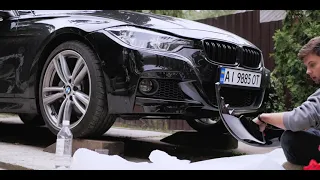 Часть 6. BMW 335i F30. Почти готова. Покраска, спойлер, сплиттер || BMW f30 335i spoiler, front lip