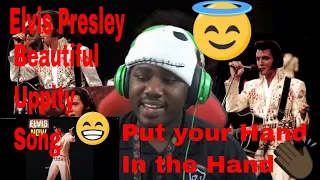 Black Guy Reacts To Elvis Presley - Put Your Hand In the Hand | Wow