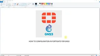 How to Configure Fortigate Firewall in GNS3
