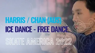 HARRIS / CHAN (AUS) | Ice Dance Free Dance | Norwood 2022 | #GPFigure