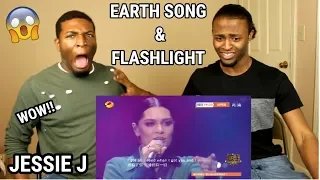 Jessie J《Earth song + Flashlight》- "Singer 2018" Episode 4 (REACTION)