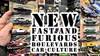I found new HOT WHEELS FAST AND FURIOUS, BOULEVARD, CAR CULTURE and MORE PEG HUNTING NEW YORK!!!