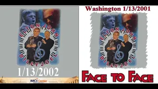 Elton John Billy Joel "I Go To Extremes" Washington 01/13/02