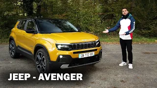 JEEP AVENGER - C'est LA Voiture de l'année selon les médias - On va voir ça + Conso