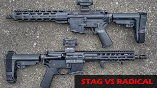 Stag Arms vs Radical Firearms - AR 556 Pistols Compare