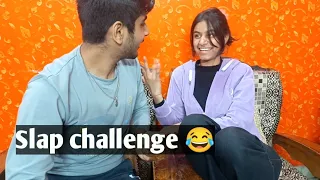 Slap challenge 😂 #vlog #challenge