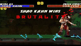 Полное прохождение Ultimate Mortal Kombat Trilogy - Shao Kahn (SEGA)