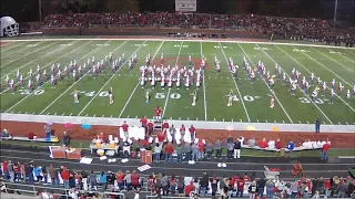 10-27-17 - Dover Marching Tornadoes - Halftime Performance vs. New Phila