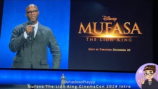 Mufasa The Lion King CinemaCon 2024 Intro