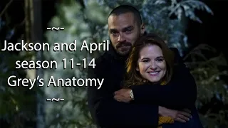 Jackson and April (japril) season 11-14  grey's anatomy scenepack