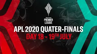 APL 2020 - Quarter-Finals - Day 18