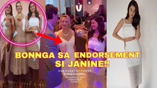 BONNGA SI JANINE GUTIERREZ HINDI BASTA BASTA ANG ENDORSEMENT!!