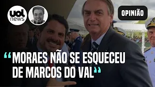 Marcos do Val pode ser preso por tentar ajudar Bolsonaro em atos golpistas, diz Sakamoto