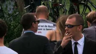 Die "Die PARTEI" Modenschau und das Bodyguardcasting im Mauerpark!