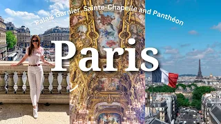 Paris travel vlog 2022 - 5 days in Paris visiting Palais Garnier, Sainte-Chapelle and Pantheon