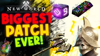 MUSKET Rework, HUGE Great Axe Buffs, MASSIVE Changes To Perks...⚔️New World Expansion Patch Notes