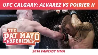 2018 Fantasy MMA: UFC Calgary - Alvarez vs Poirier II DraftKings Picks & Preview