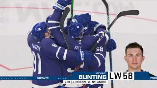 Winnipeg Jets VS Toronto Maple Leafs playoffs game 2 NHL 22 full gameplay